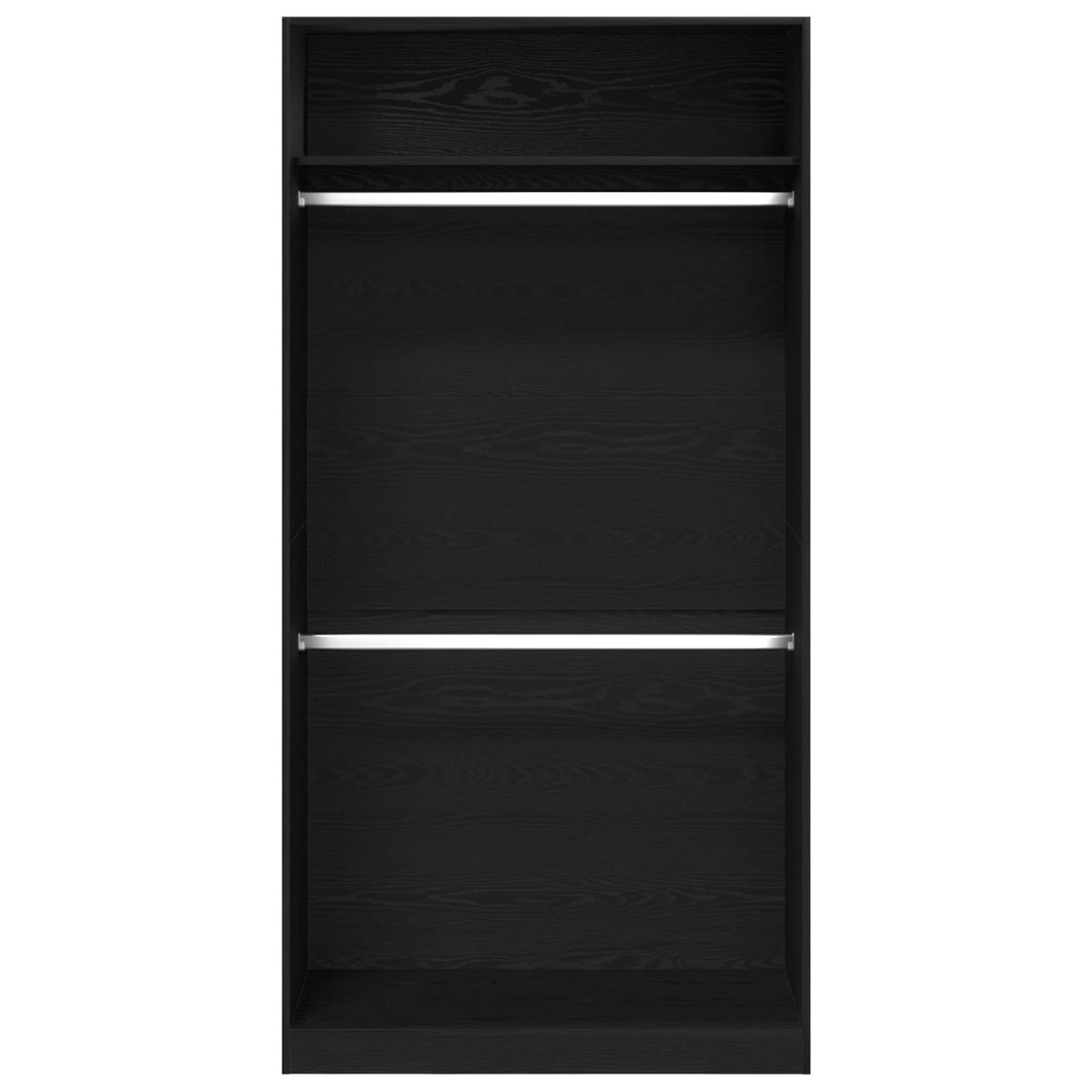 Black oak wardrobe - 100x50x200 cm