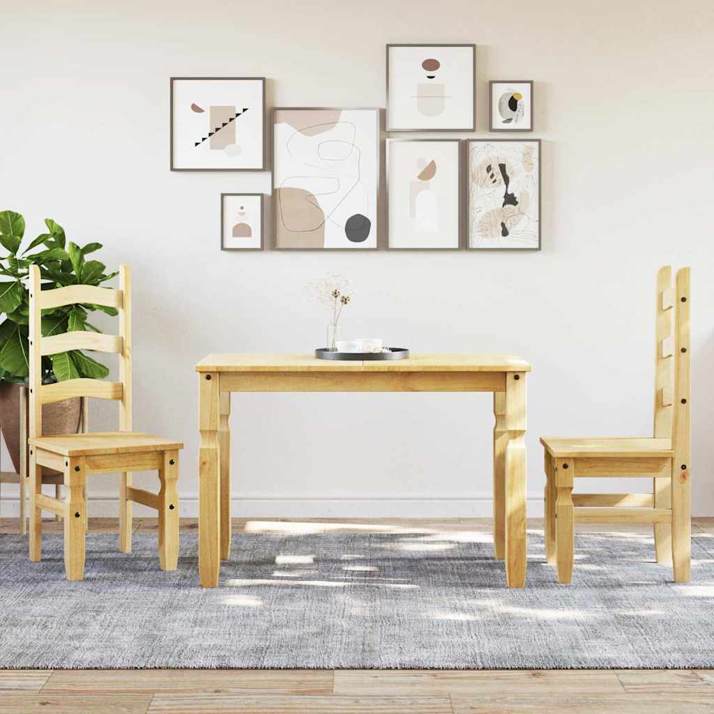 Dining set Panama, 3-piece, solid pine