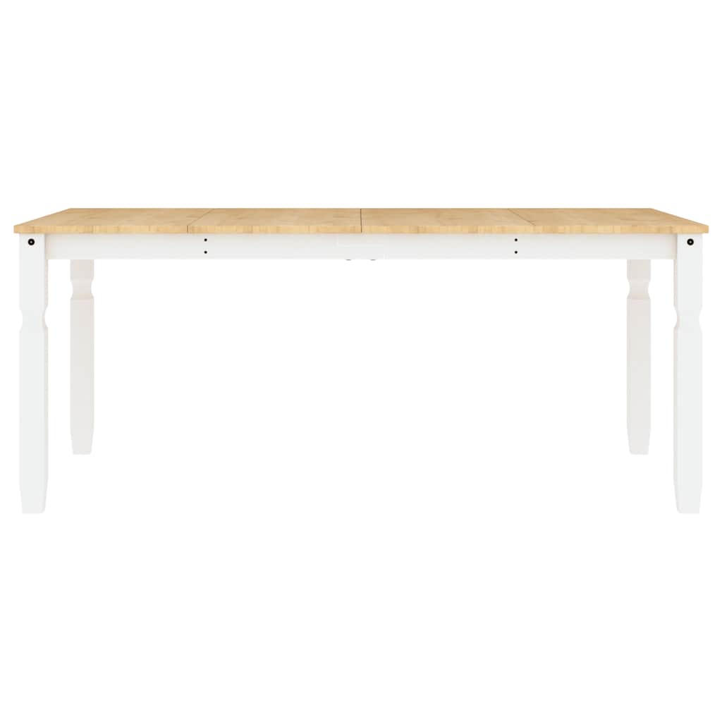 Valgomojo komplektas Panama, 5 dalių, balta pušies masyvas