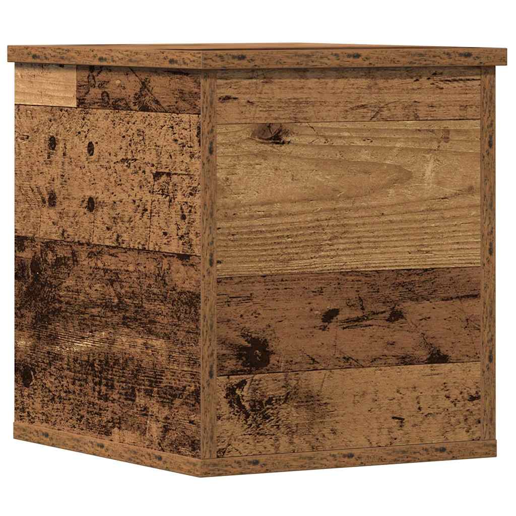 Uzglabāšanas kaste Antīka koksne 30 x 35 x 35 cm Inženierijas koksne