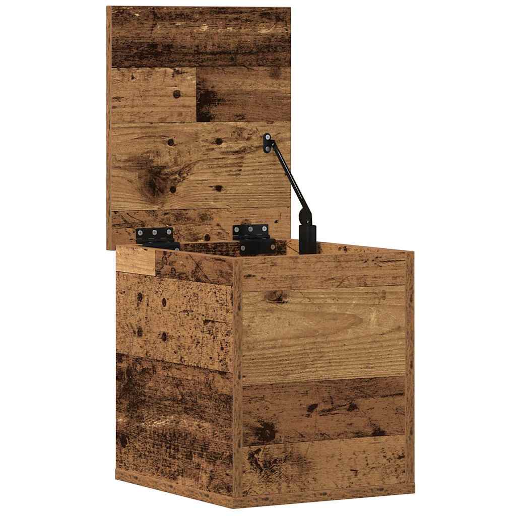 Uzglabāšanas kaste Antīka koksne 30 x 35 x 35 cm Inženierijas koksne