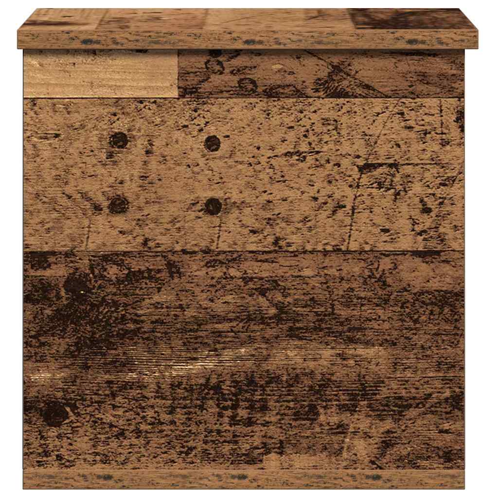 Uzglabāšanas kaste Antīka koksne 30 x 35 x 35 cm Inženierijas koksne