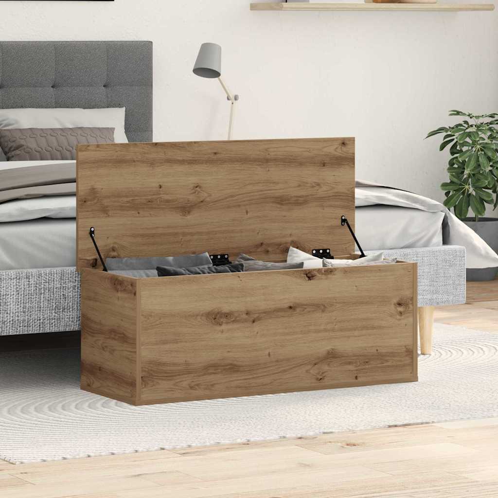 Saugojimo dėžė su saugykla Amatininkų ąžuolas 90 x 35 x 35 cm