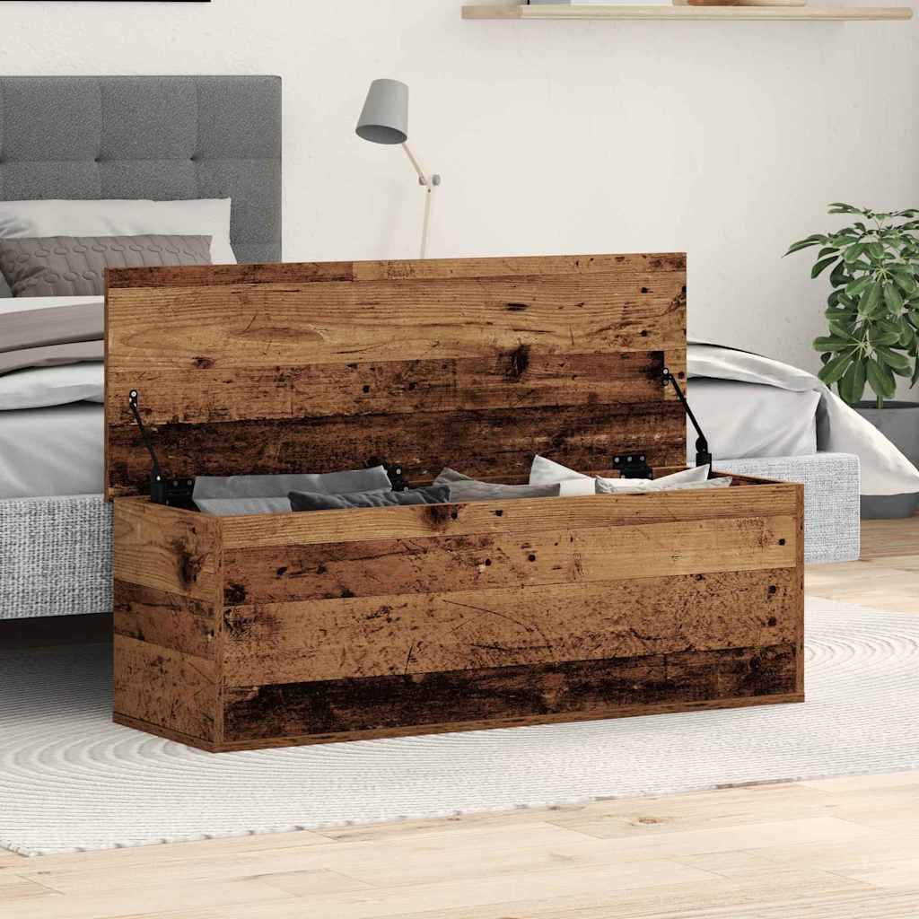 Saugojimo dėžė su saugykla Senovinis medis 102 x 35 x 35 cm