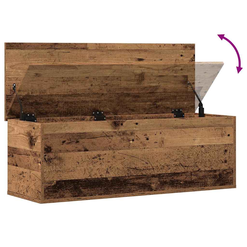Saugojimo dėžė su saugykla Senovinis medis 102 x 35 x 35 cm