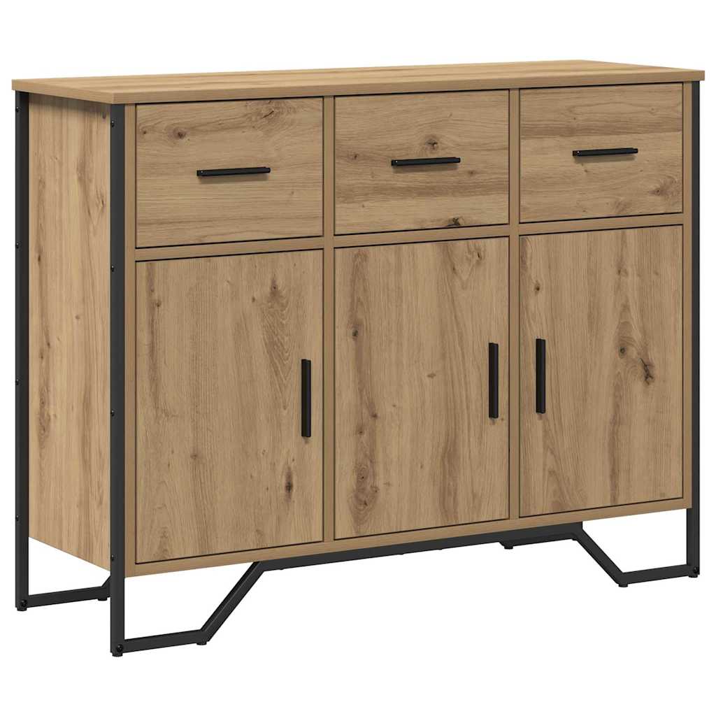 Kumode ar atvilktnēm Amatnieku ozols 97 x 32,5 x 74,5 cm