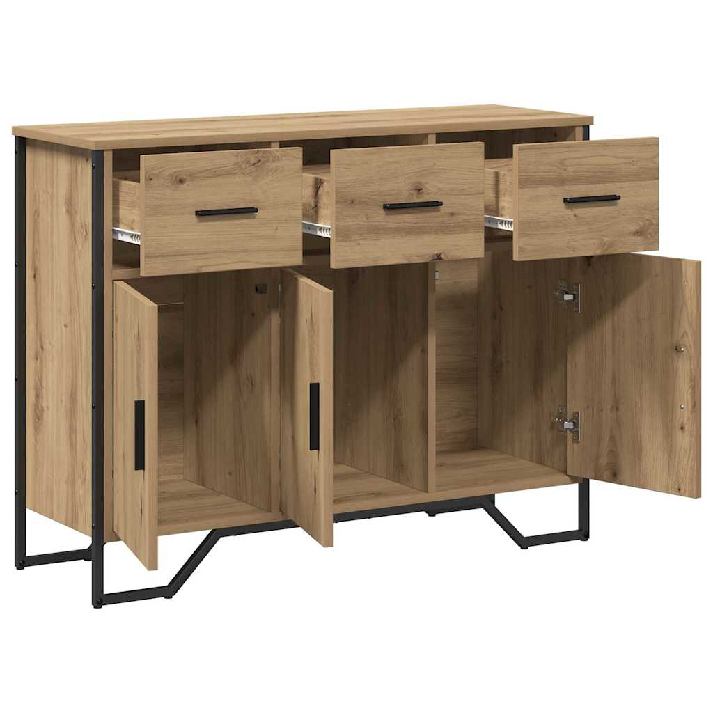 Kumode ar atvilktnēm Amatnieku ozols 97 x 32,5 x 74,5 cm