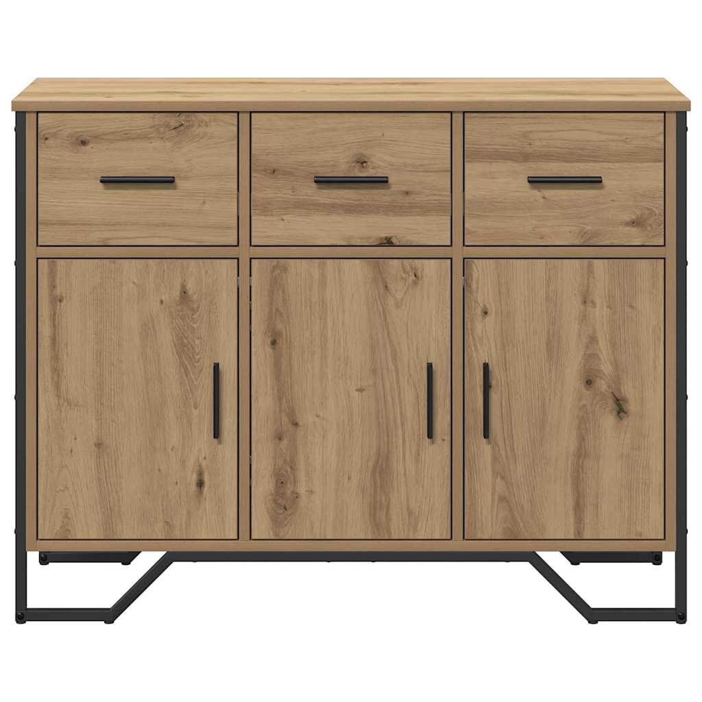 Kumode ar atvilktnēm Amatnieku ozols 97 x 32,5 x 74,5 cm