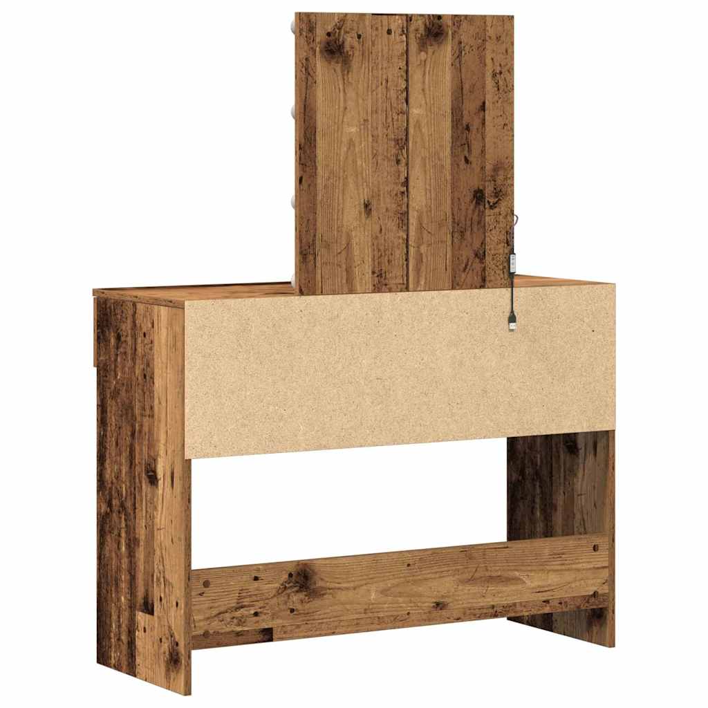 Tualetinis staliukas Senovinis medis 100 x 40 x 130 cm