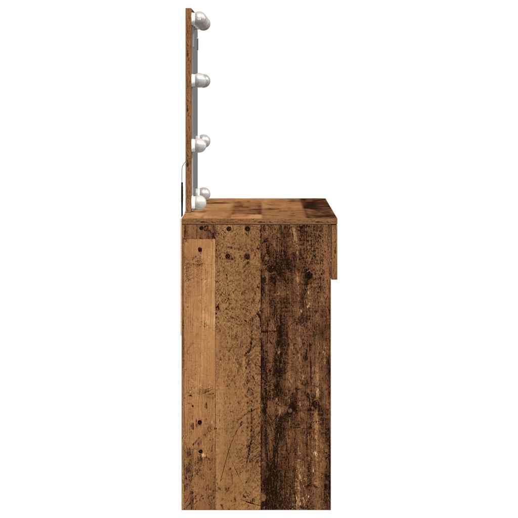 Tualetinis staliukas Senovinis medis 100 x 40 x 130 cm