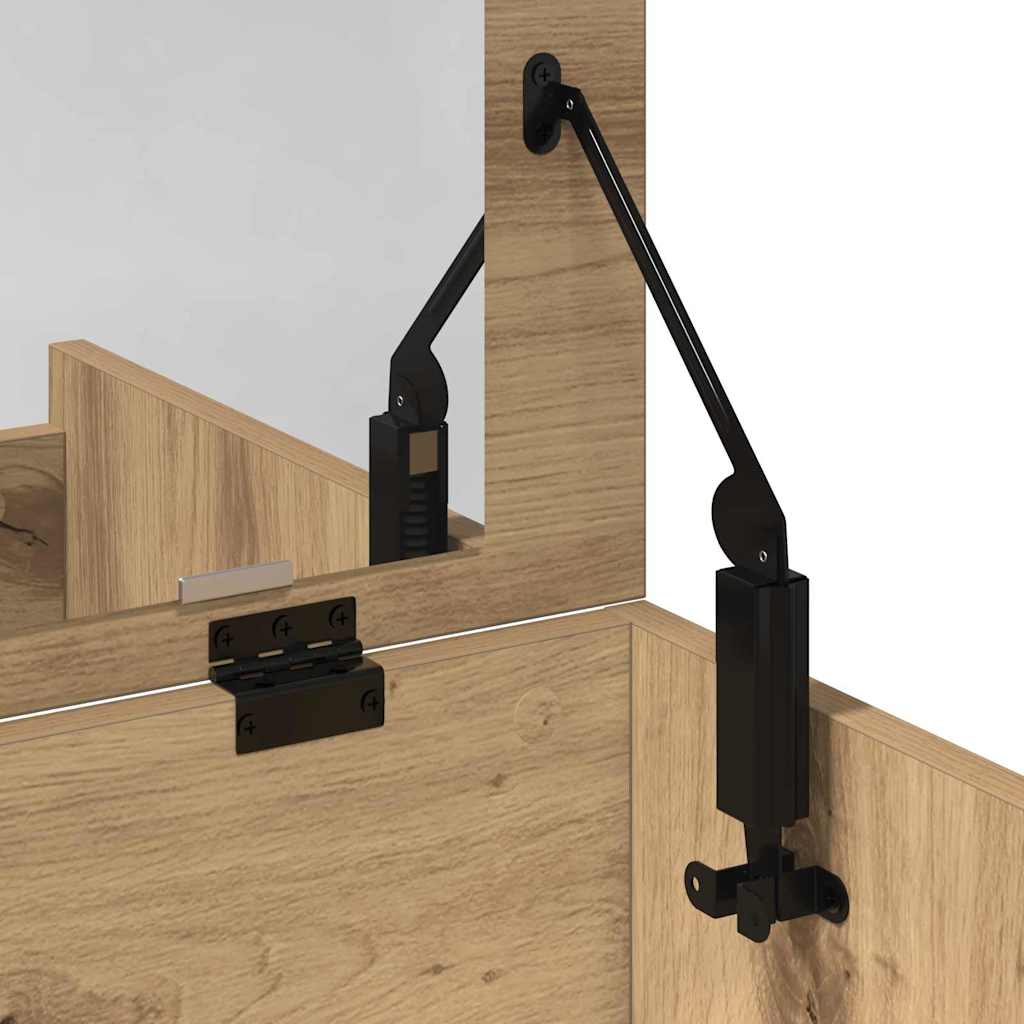 Dressing table with drawer artisan oak 60 x 40 x 75 cm