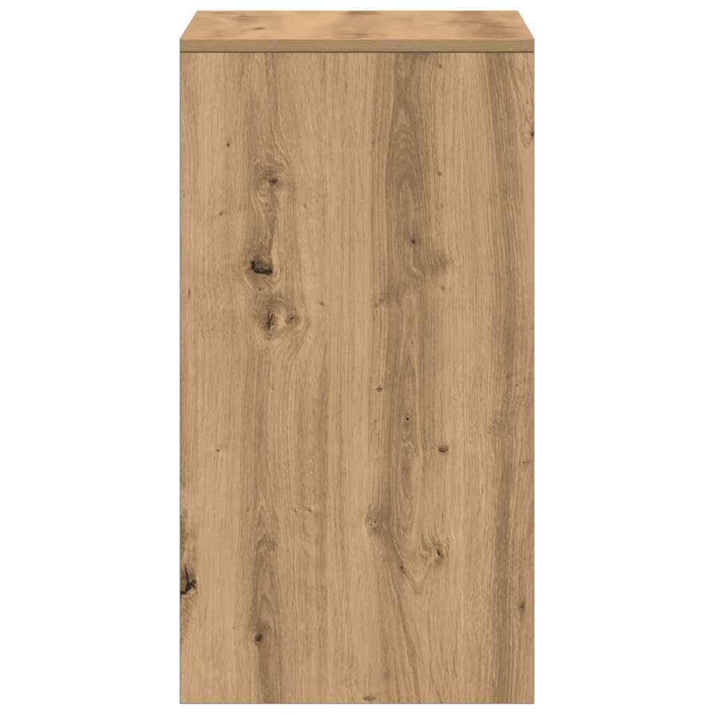 Dressing table with drawer artisan oak 60 x 40 x 75 cm