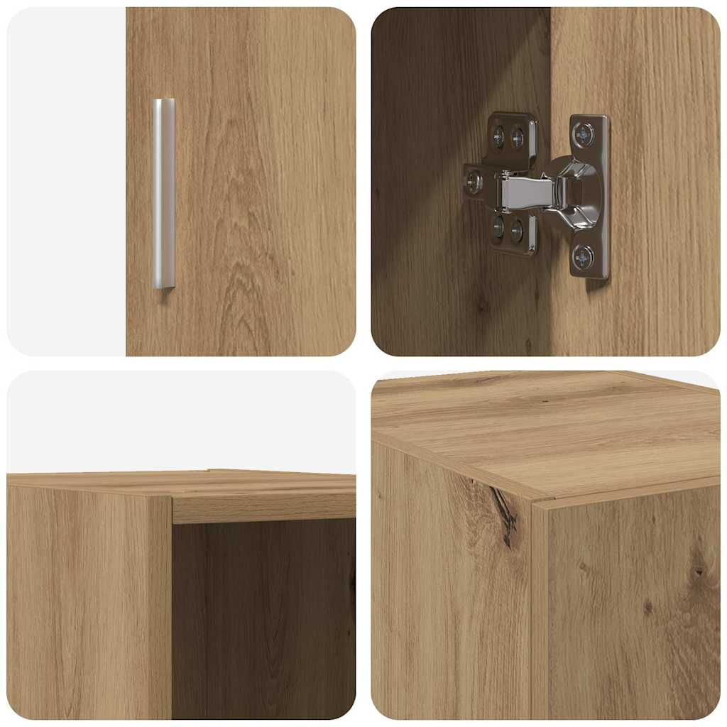 Wall-mounted cabinet Craftsmen oak