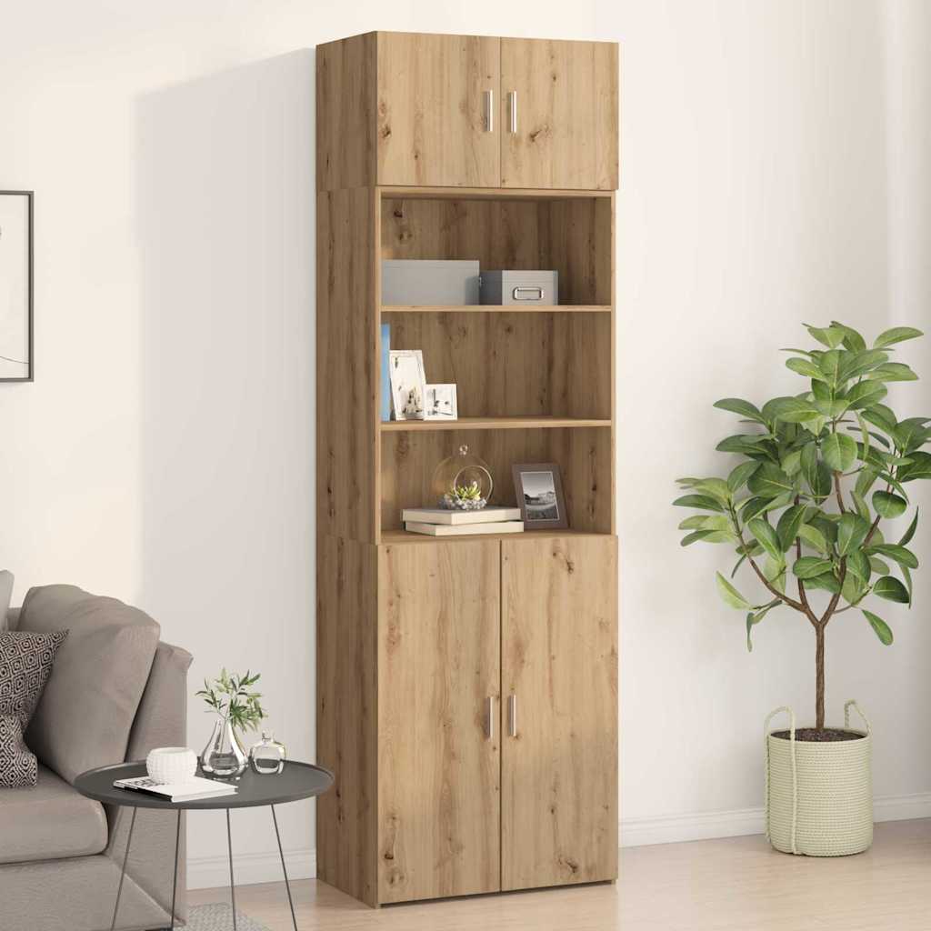 Wall cabinet artisan oak 70 x 42.5 x 40 cm