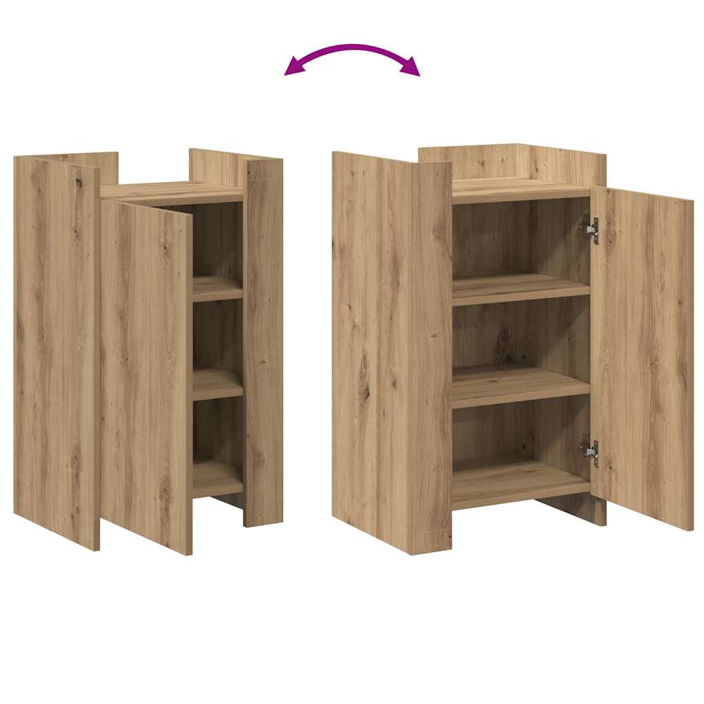 Sideboard Artisan Oak 45 x 35 x 75 cm Engineered wood