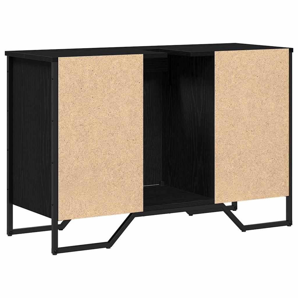 Praustuvo kabinetas Kita Juodas ąžuolas 91 x 35 x 60 cm