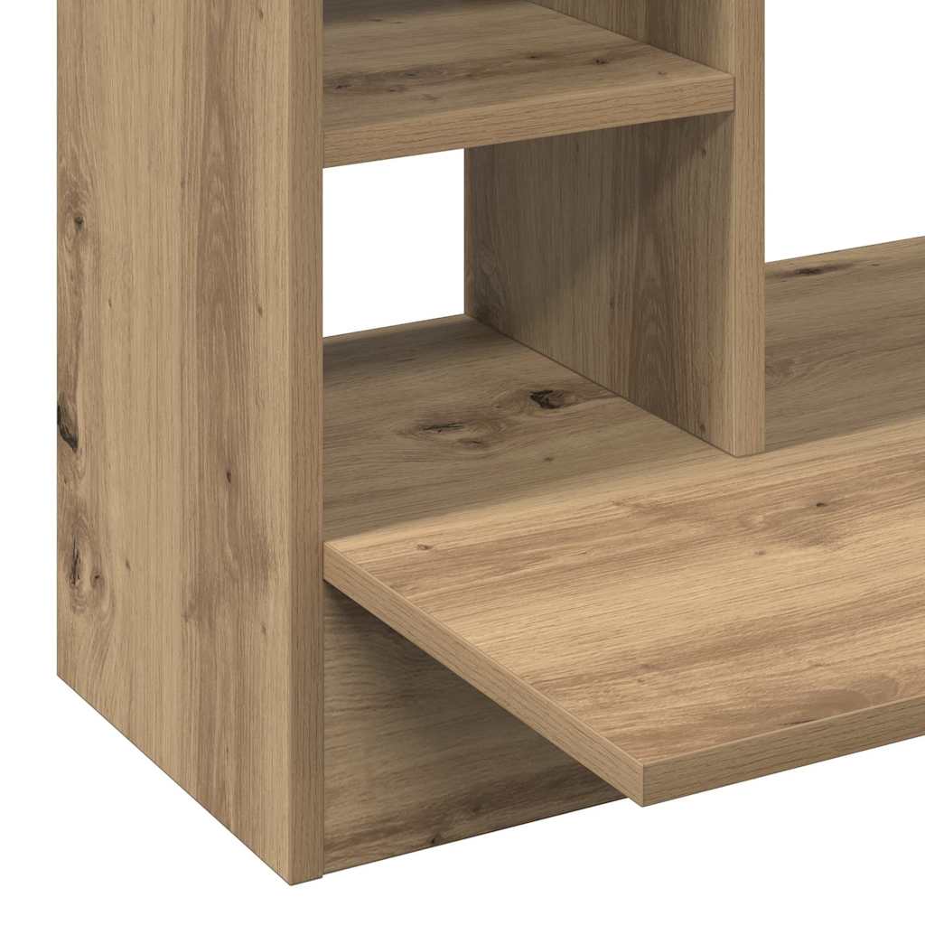 Wall-mounted desk artisan oak
