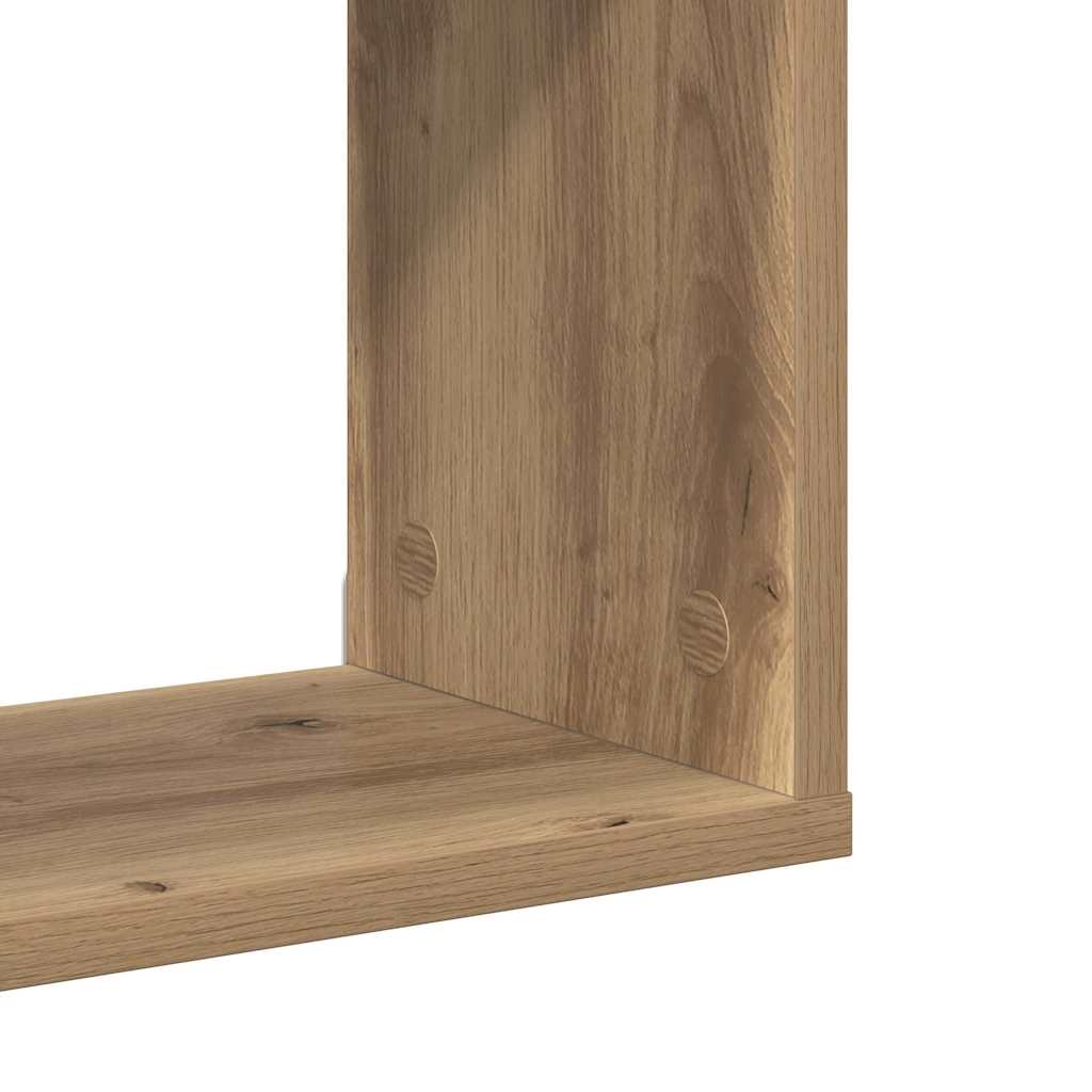Wall shelf with shelf Other with storage Artisan oak