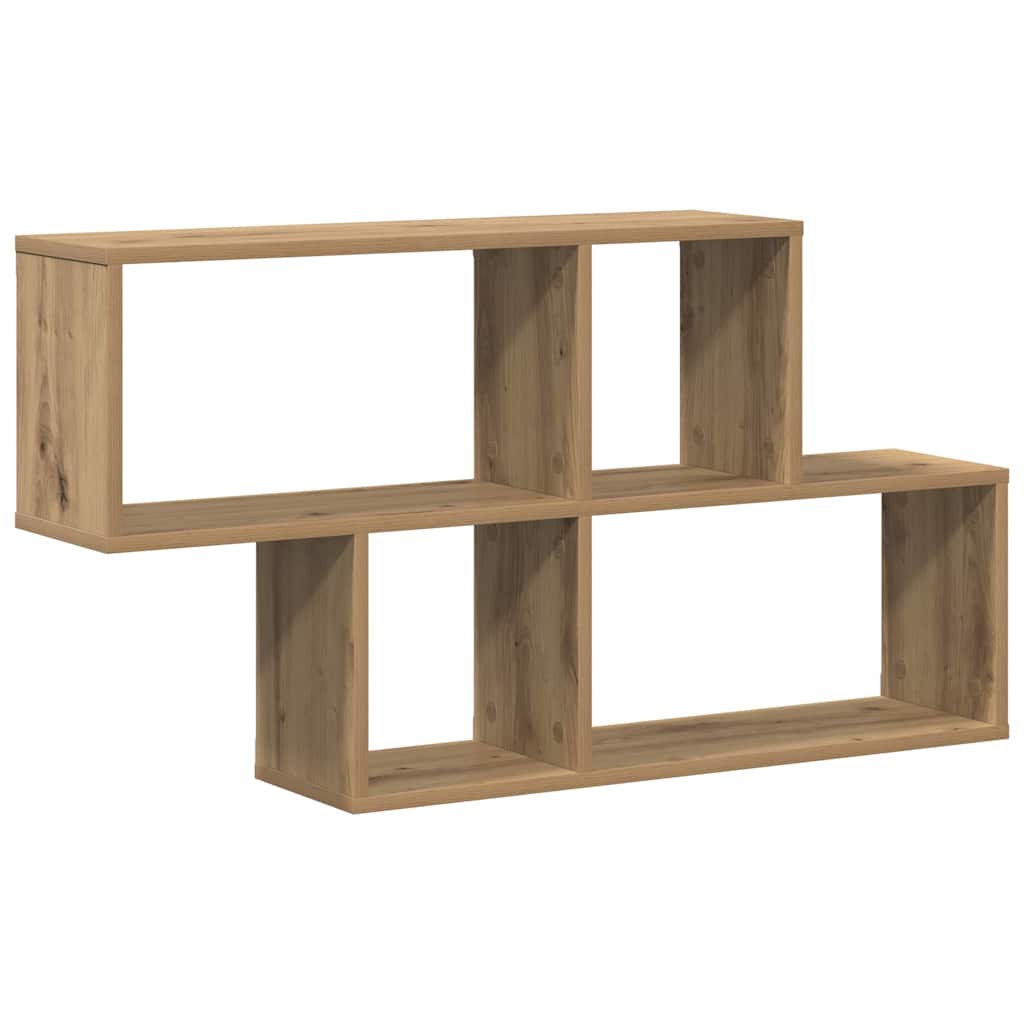 Wall shelf with shelf Other with storage Artisan oak