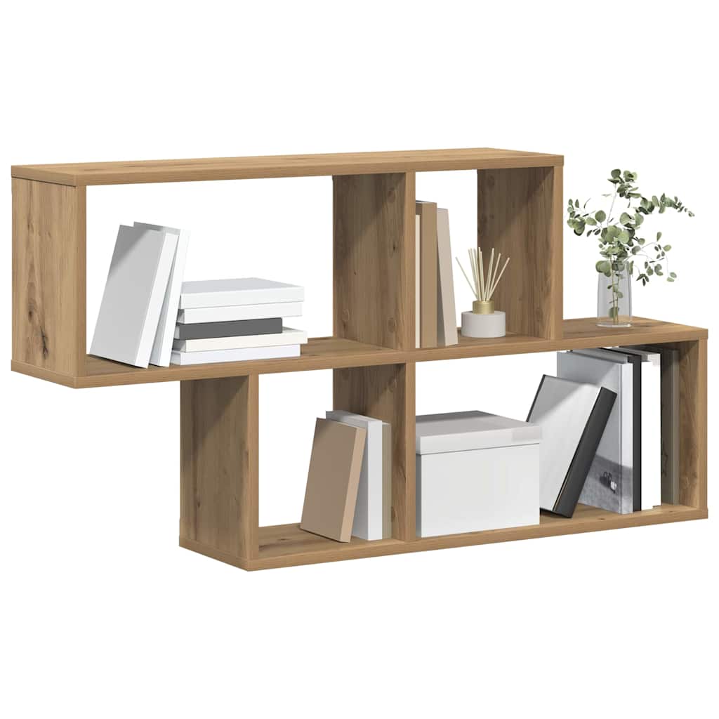 Wall shelf with shelf Other with storage Artisan oak