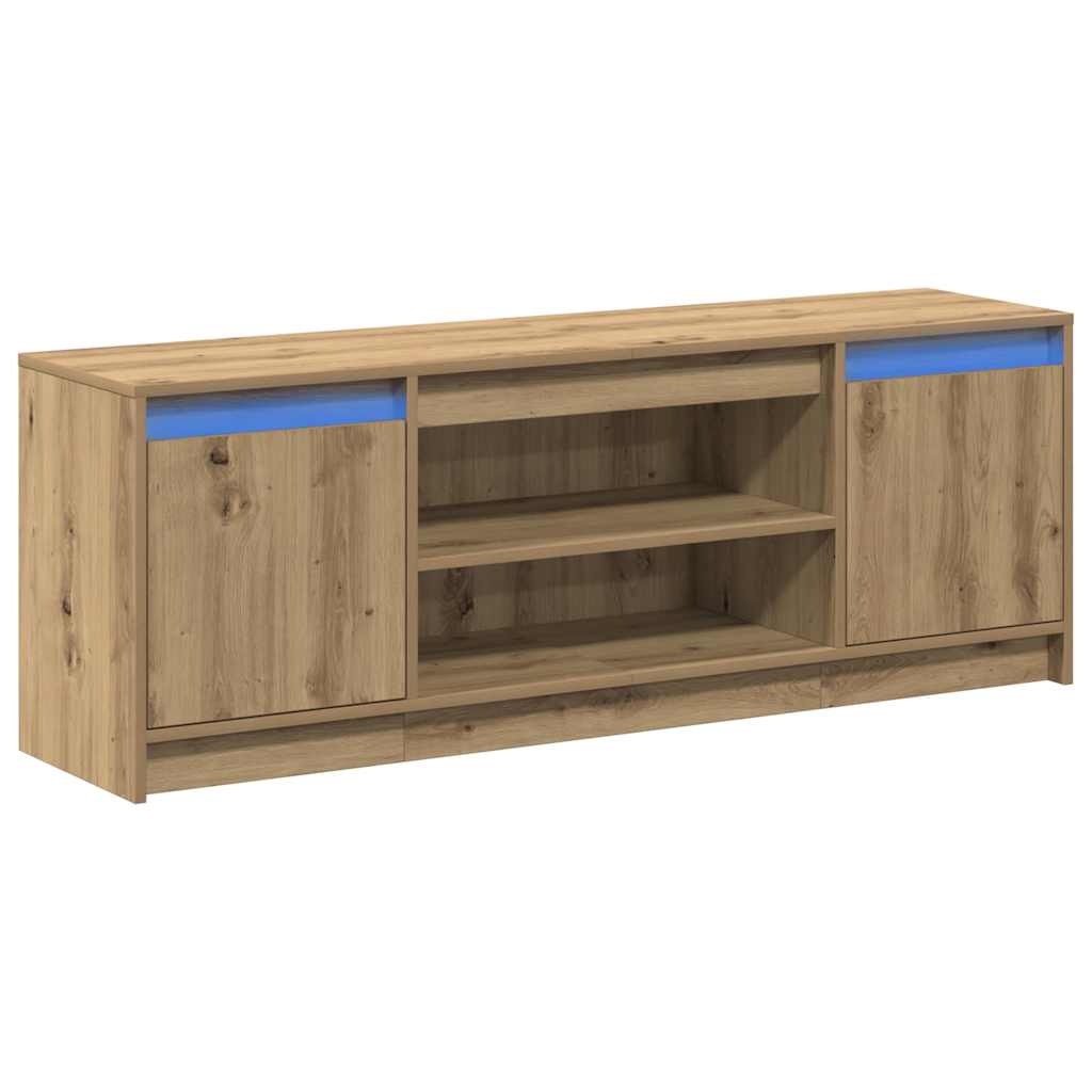 TV Cabinet Brown 139.5 x 34 x 50 cm Engineered Wood