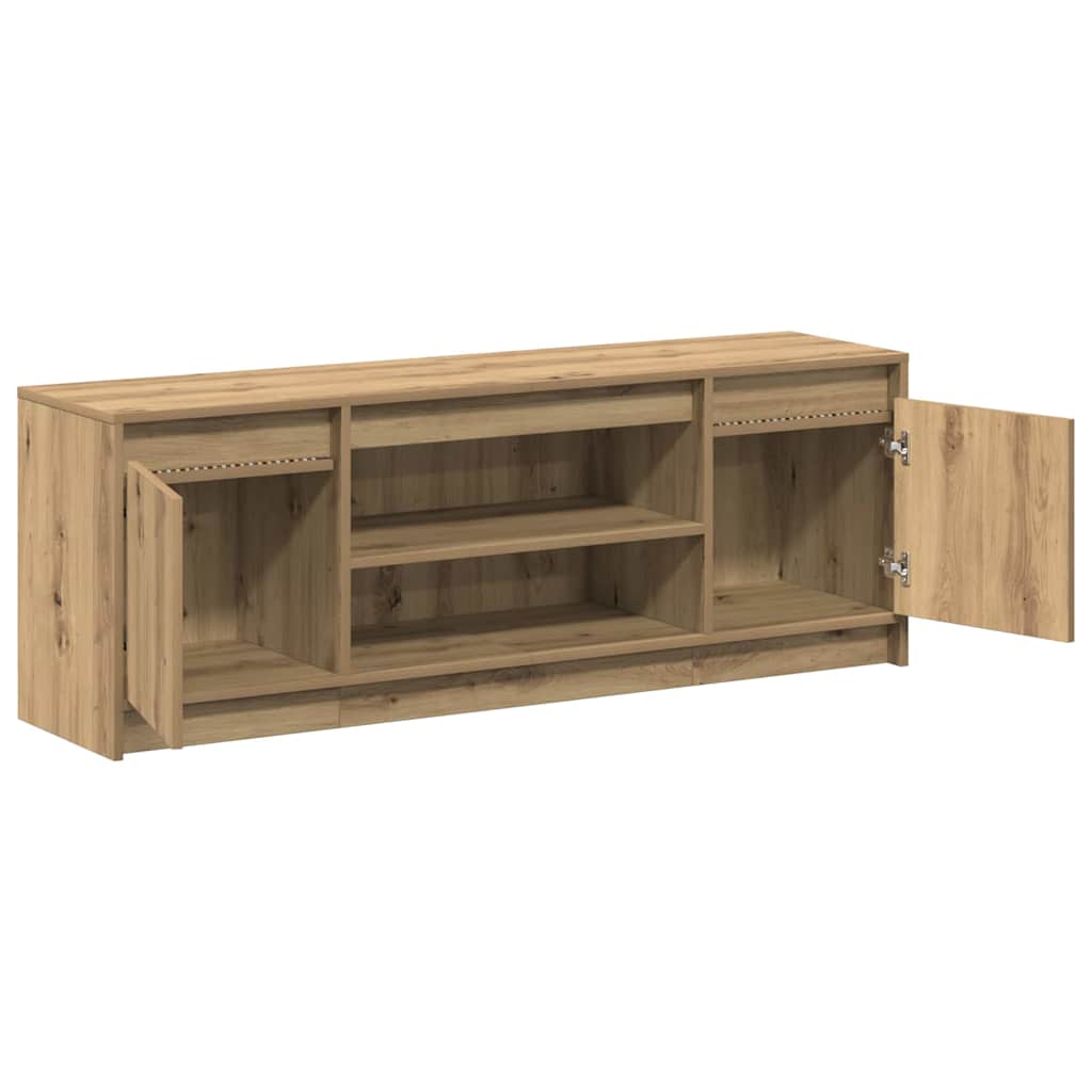 TV Cabinet Brown 139.5 x 34 x 50 cm Engineered Wood