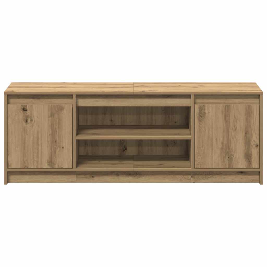 TV Cabinet Brown 139.5 x 34 x 50 cm Engineered Wood