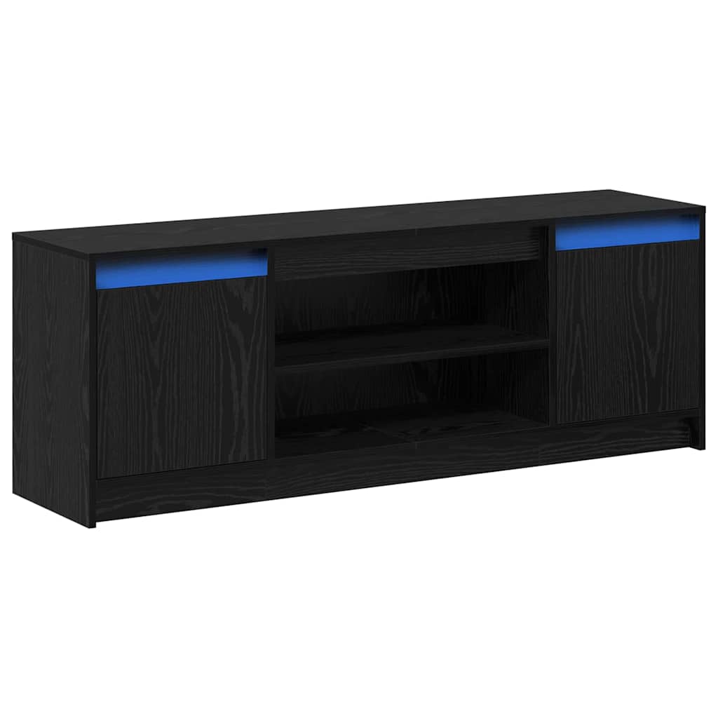 Televizoriaus spintelė Juoda 139.5 x 34 x 50 cm