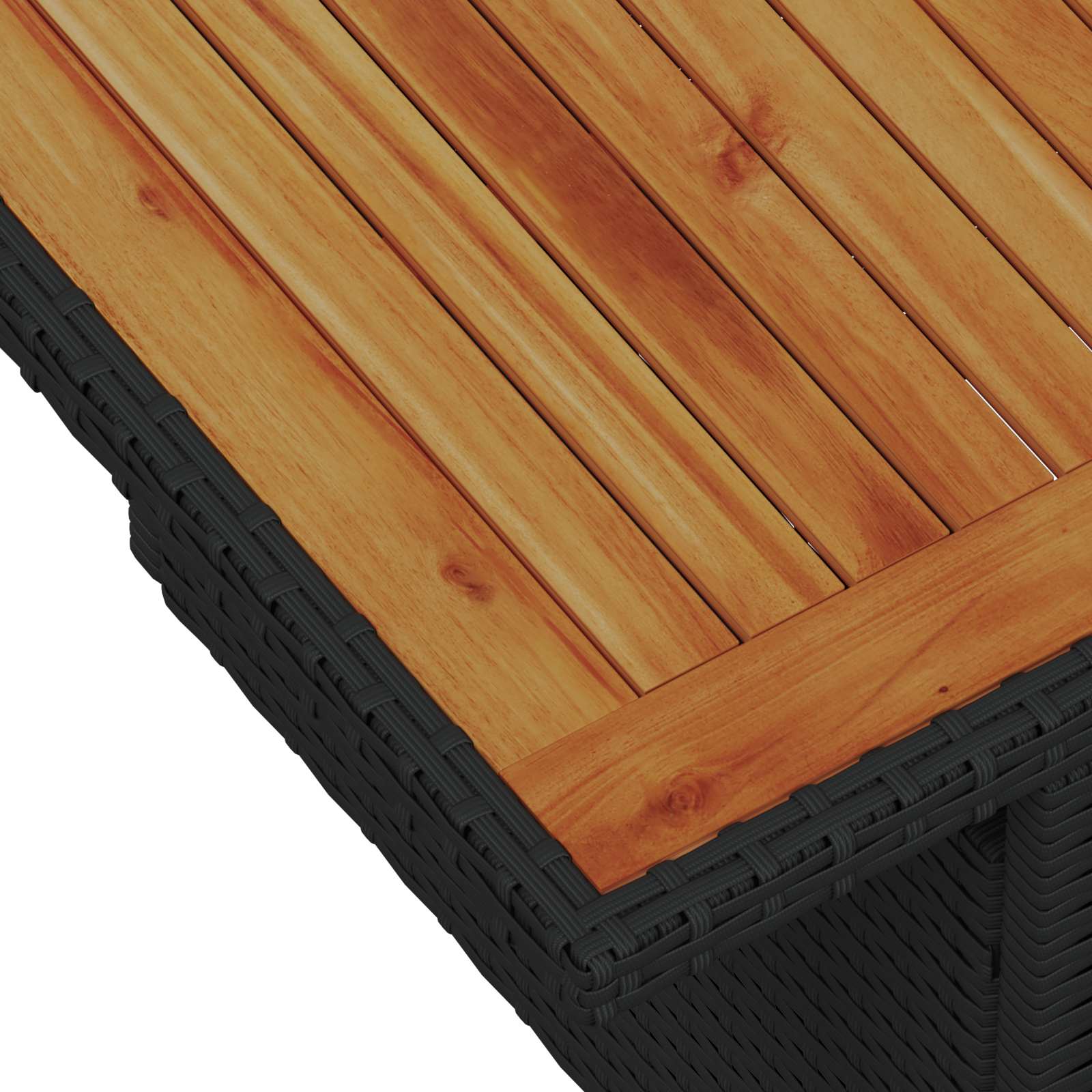 Sodo Sofų Rinkinys su pagalve 9 pcs Juoda Žalsvai mėlyna