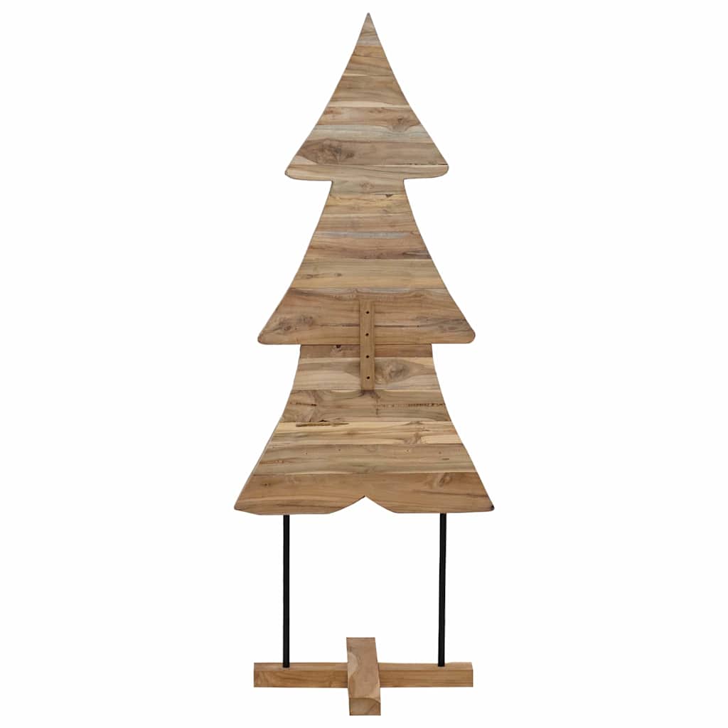Ziemassvētku eglīte ar statīvu Brūna 150 cm Tīkkoks masīvs