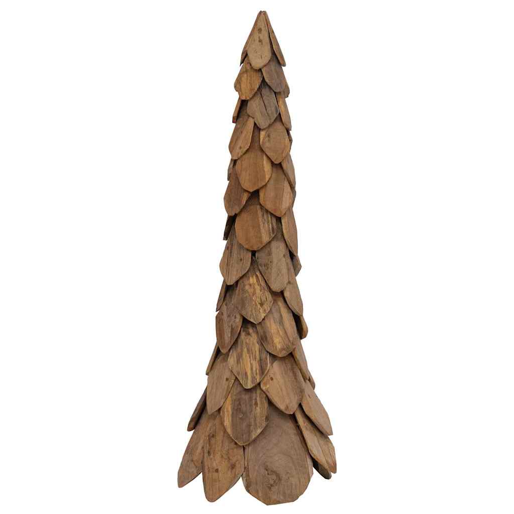 Christmas Tree Stand Brown 110 cm Solid Teak