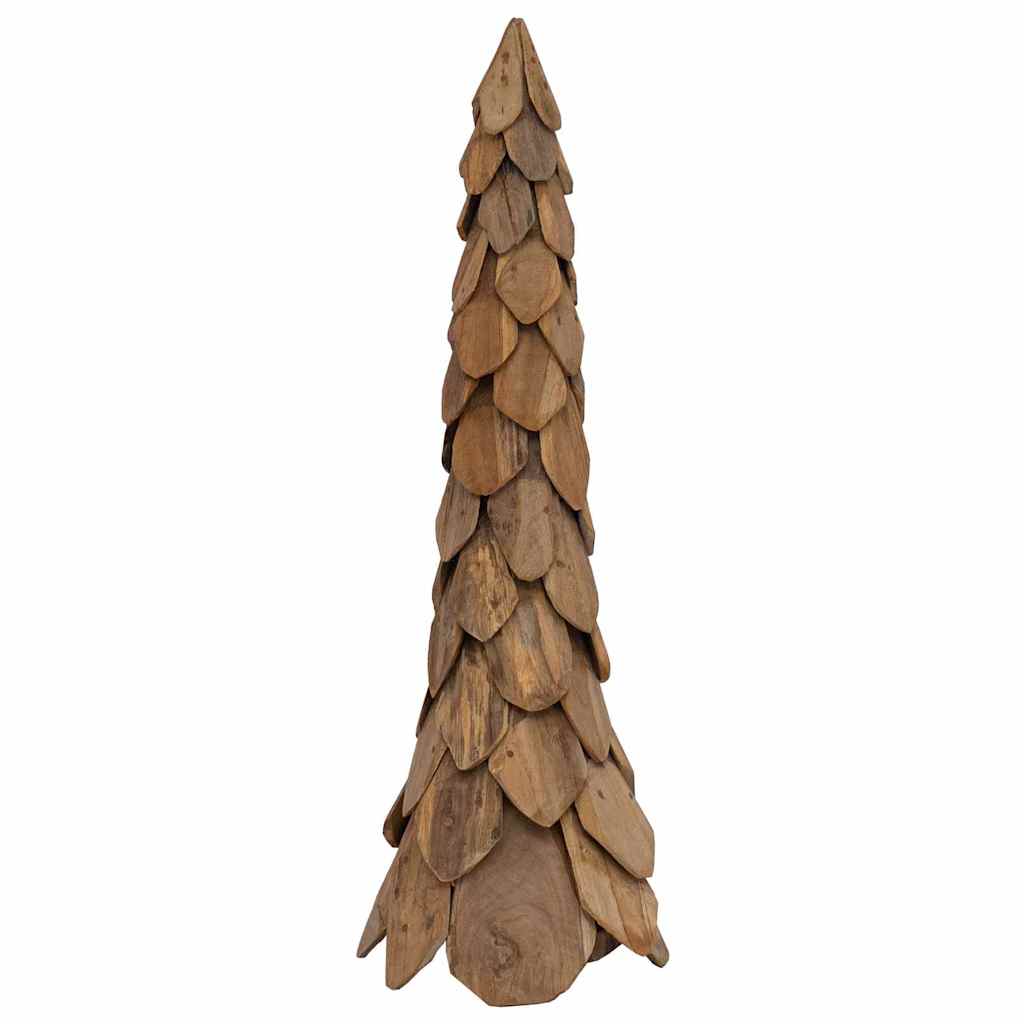 Christmas Tree Stand Brown 110 cm Solid Teak