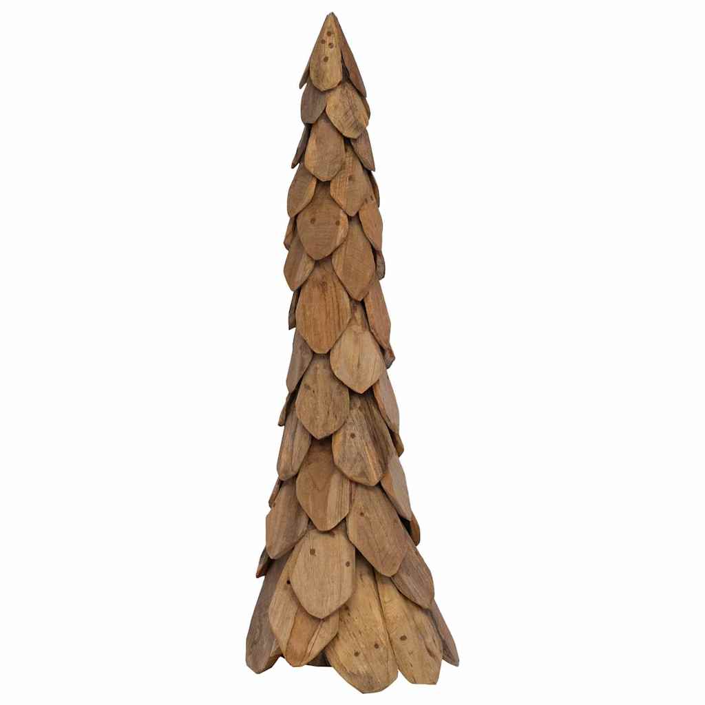 Christmas Tree Stand Brown 110 cm Solid Teak