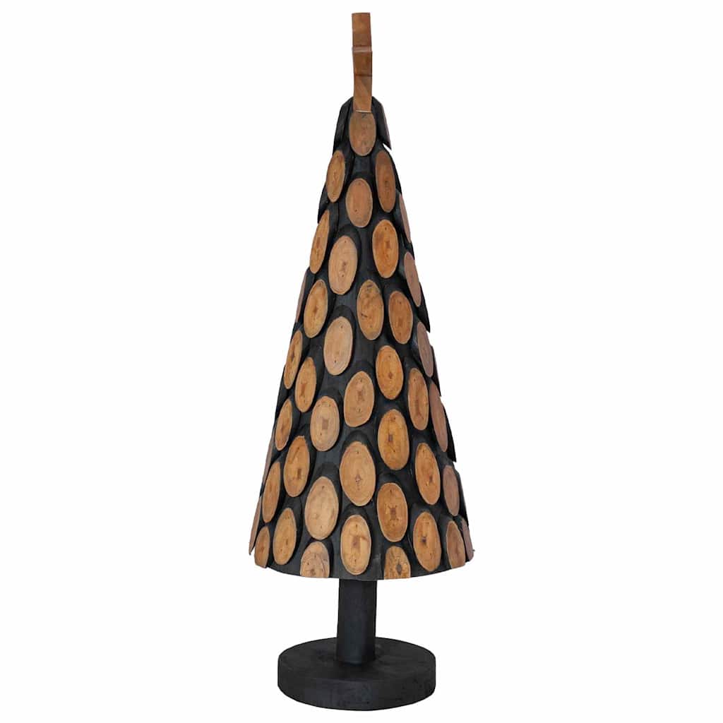 Kalėdų eglutė MEADOW EMBER, stovu Ruda 90 cm. Tikmedžio masyvas
