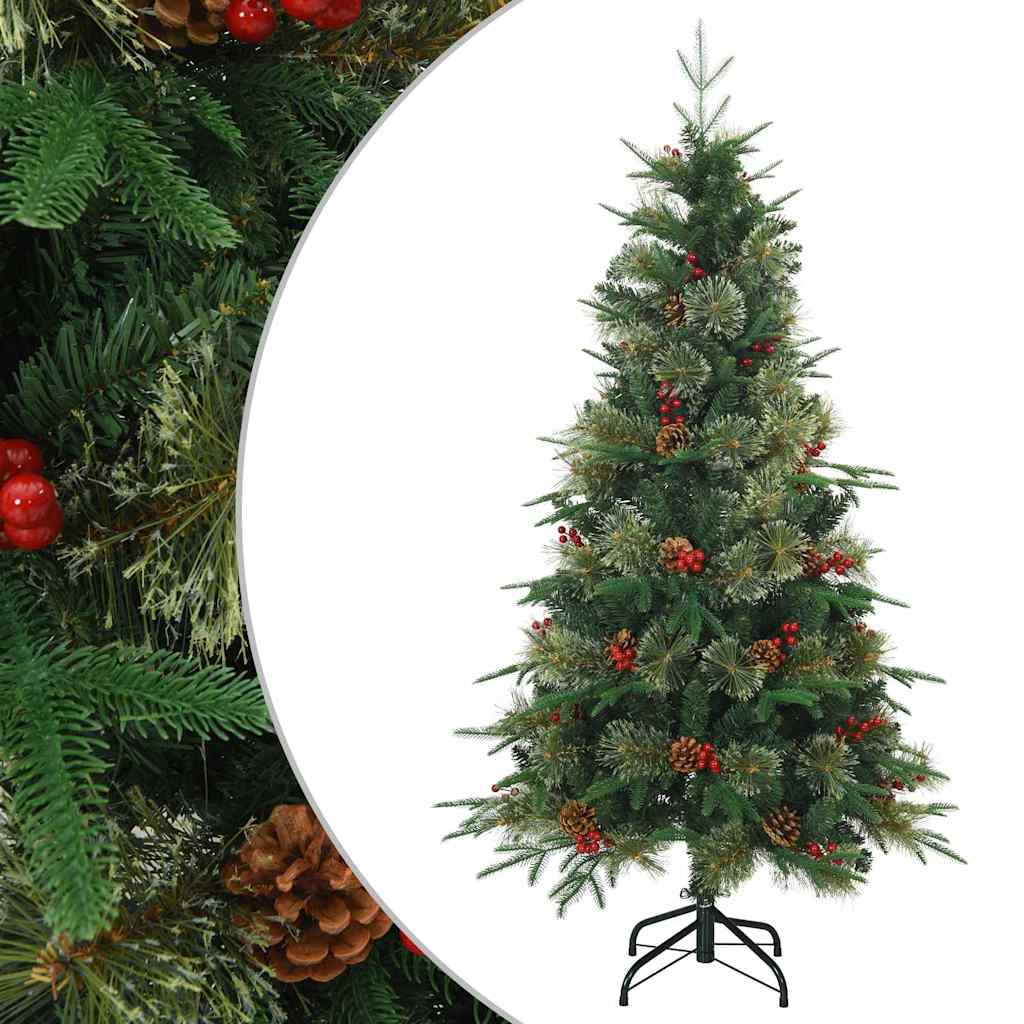 Dirbtinė Sulankstoma Kalėdų Eglutė s stovu Žalia 120 cm