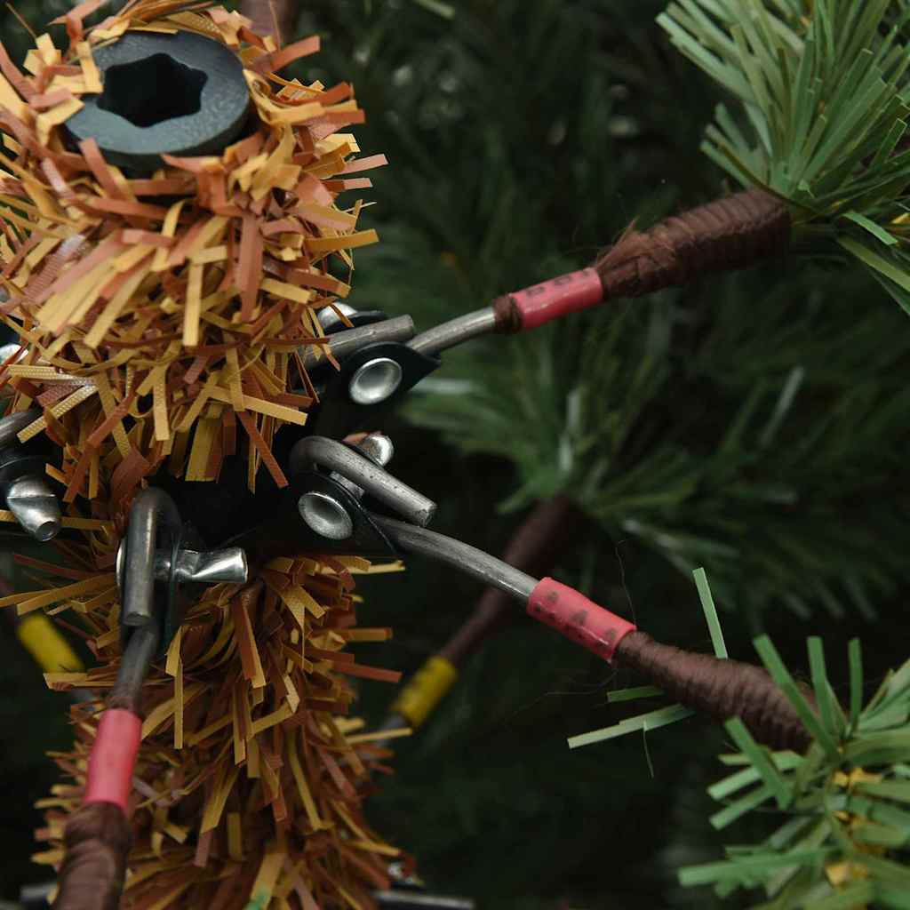 Dirbtinė Sulankstoma Kalėdų Eglutė BOREAL BLOOM, Žalia 210 cm. , plienas