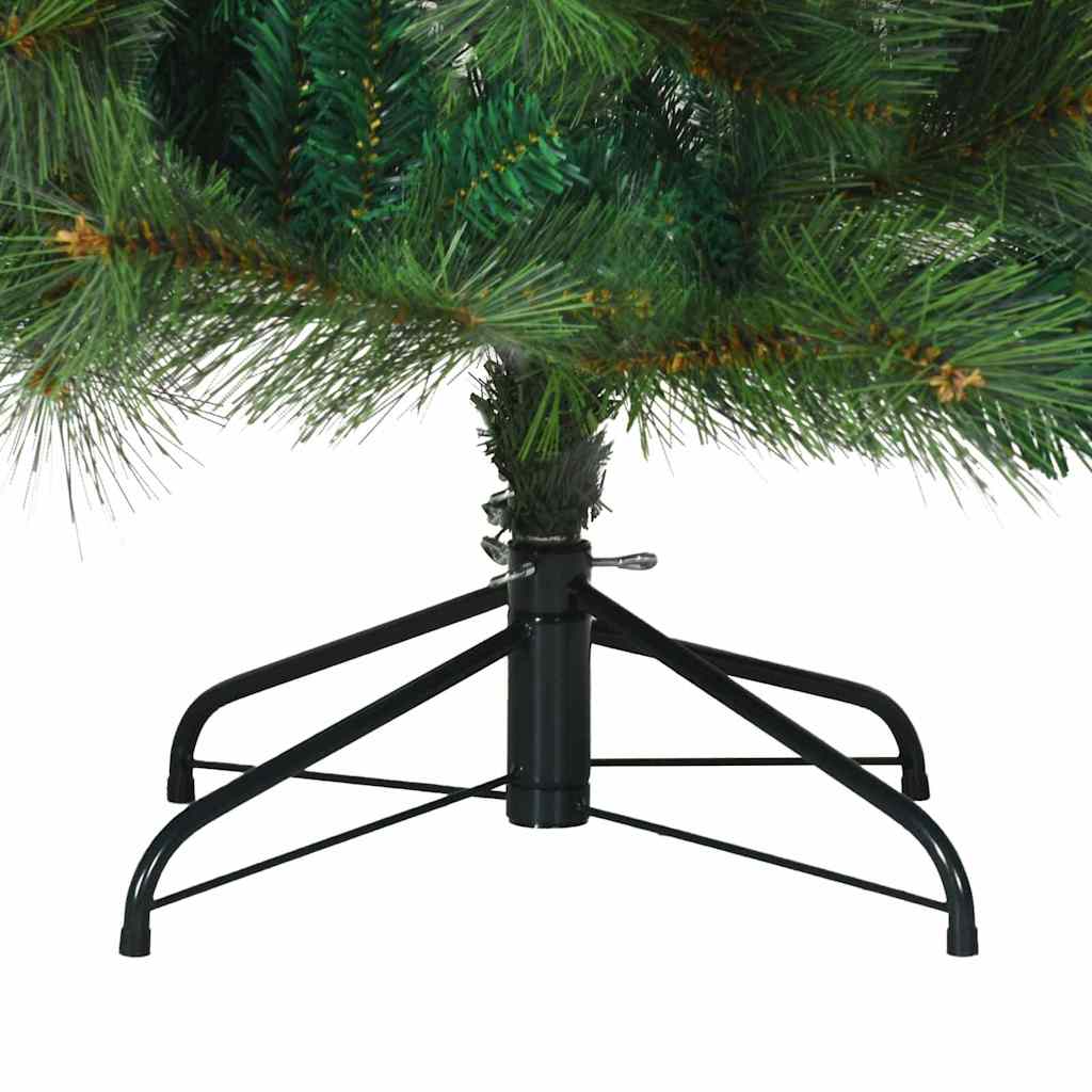 Dirbtinė Sulankstoma Kalėdų Eglutė Žalia 240 cm PVC, plienas