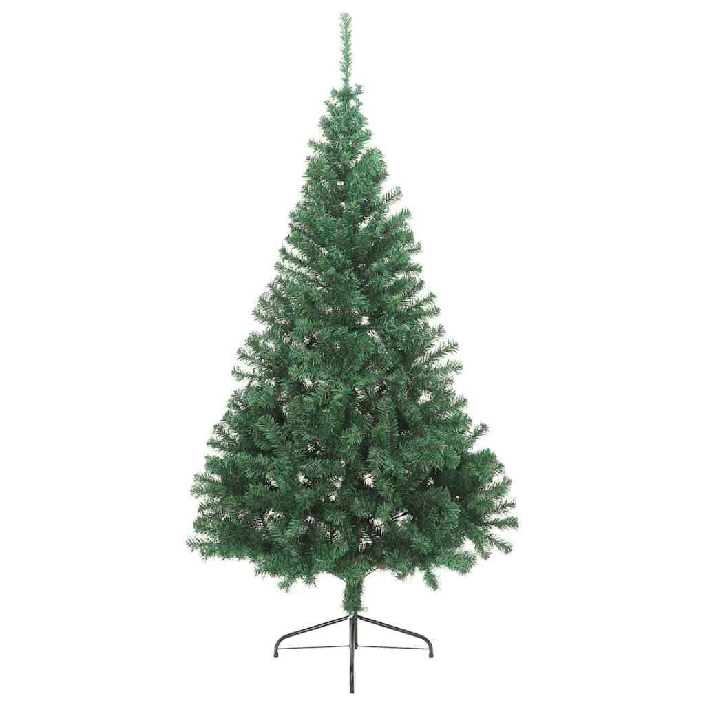 Mākslīgā Ziemassvētku eglīte ar lampiņām Zaļa 240 cm PVC