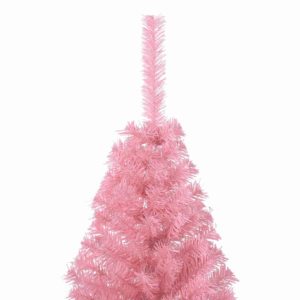 Mākslīgā Ziemassvētku eglīte ar lampiņām Rozā 120 cm PVC