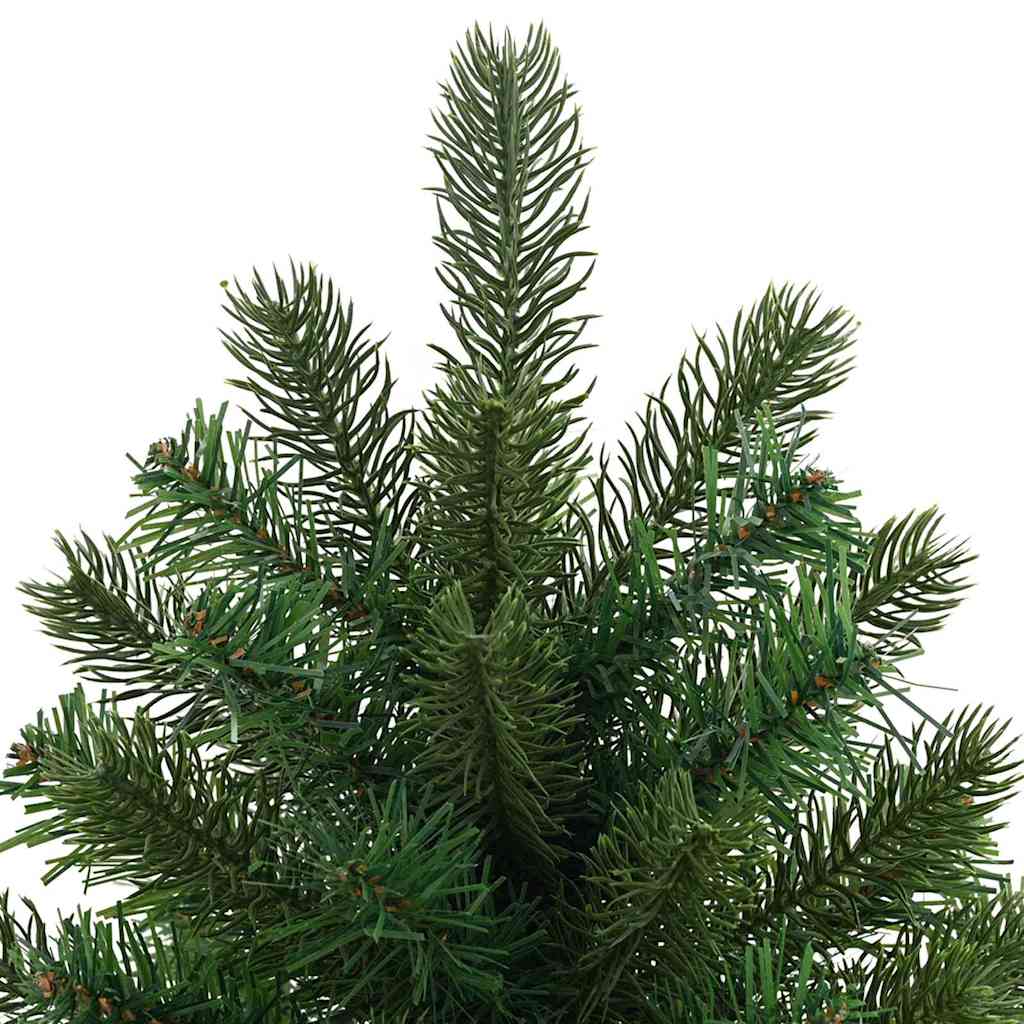 Dirbtinė Kalėdų eglutė su 150 LED s stovu Žalia 75 cm PE ir PVC