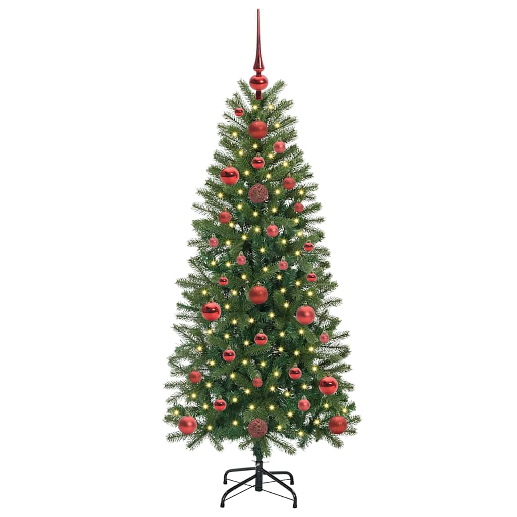 Mākslīgā Ziemassvētku eglīte SHINE VALE ar 150 LED, zaļa, 120 cm. un