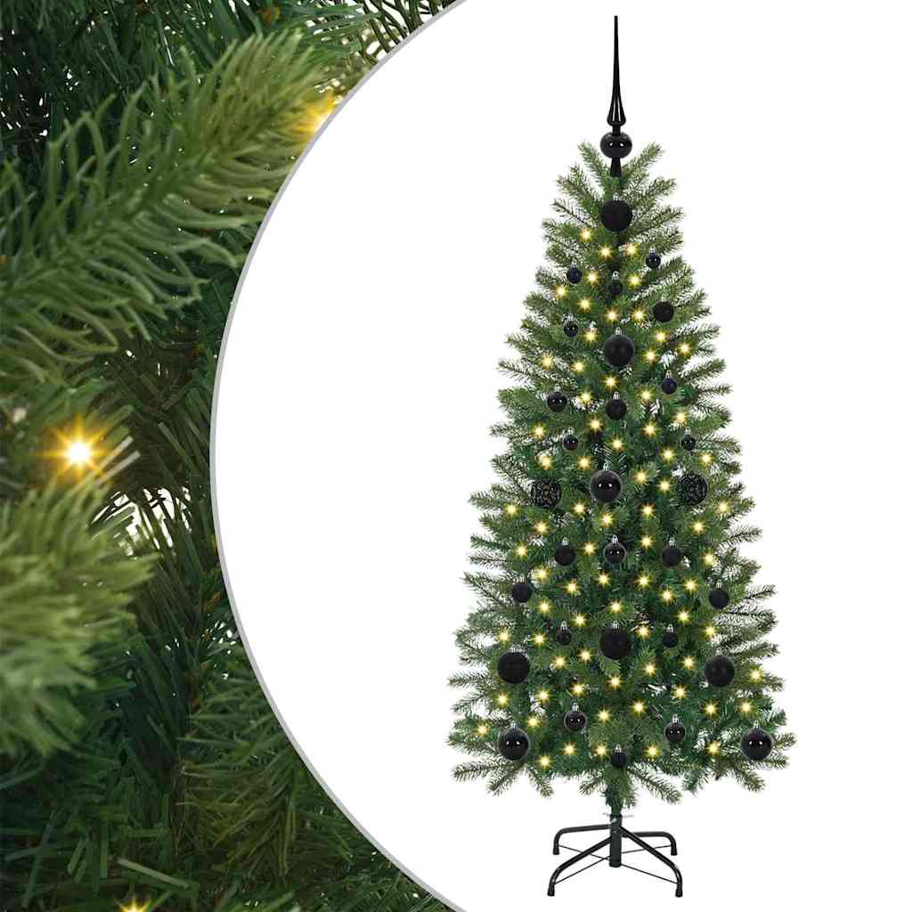 Mākslīgā Ziemassvētku eglīte SHINE VALE, ar 150 LED Zaļa 120 cm. un