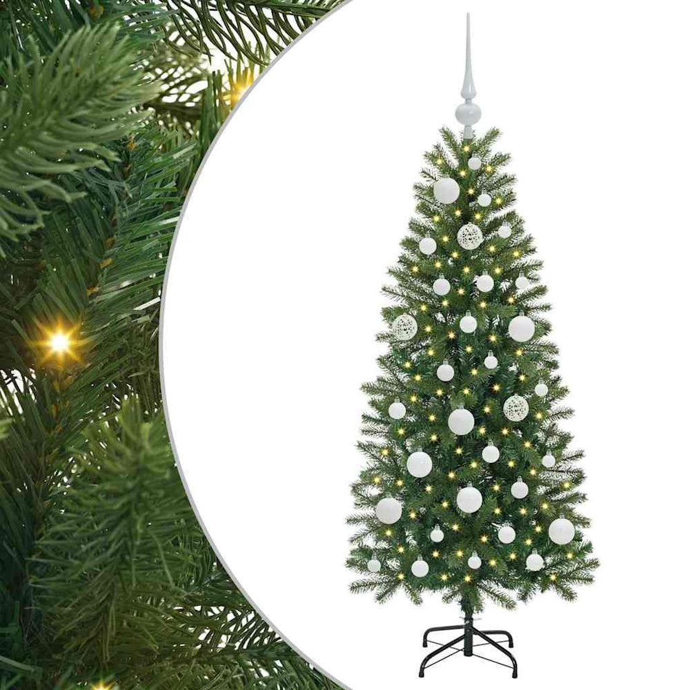Artificial Christmas Tree SHINE VALE, with 150 LED Green 120 cm. and