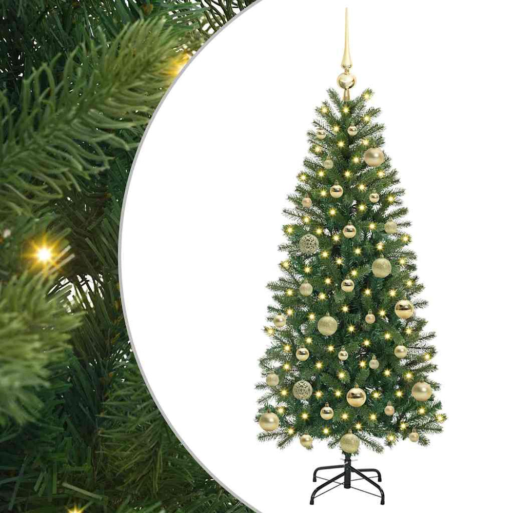Artificial Christmas Tree SHINE VALE, with 150 LED Green 120 cm. and
