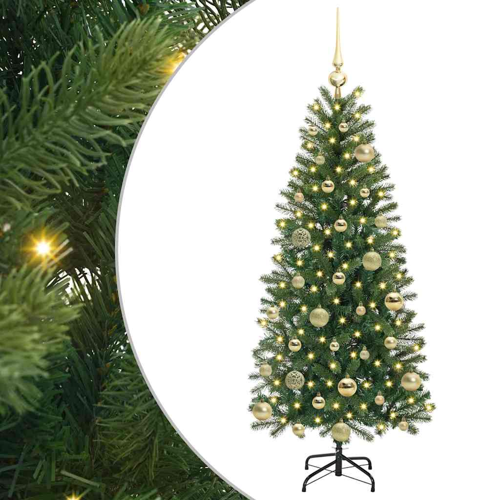 Dirbtinė Kalėdų eglutė SHINE VALE, su 150 LED Žalia 120 cm.  ir