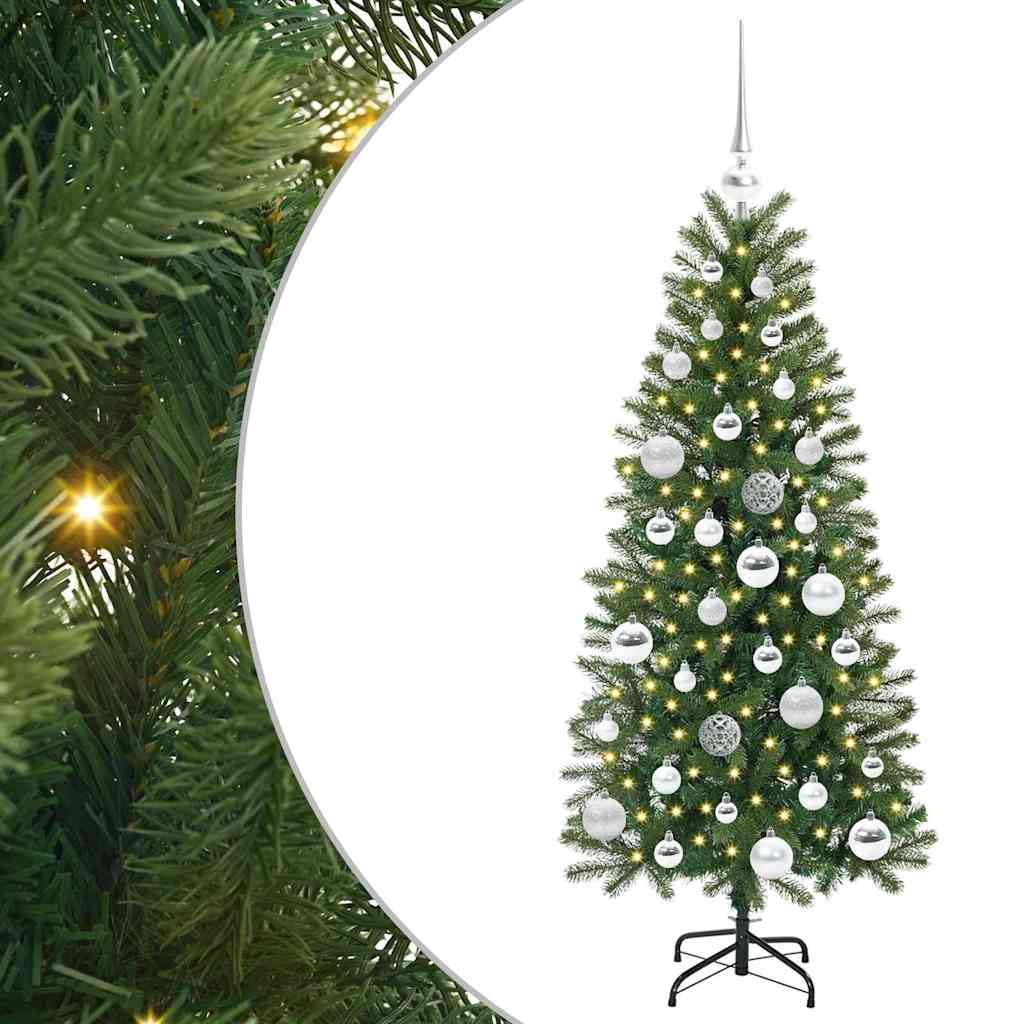 Artificial Christmas Tree with 150 LED Green 120 cm PE and PVC