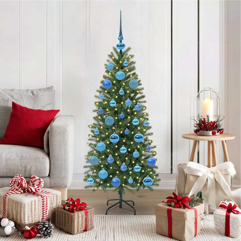 Dirbtinė Kalėdų eglutė SHINE VALE, su 150 LED Žalia 120 cm.  ir