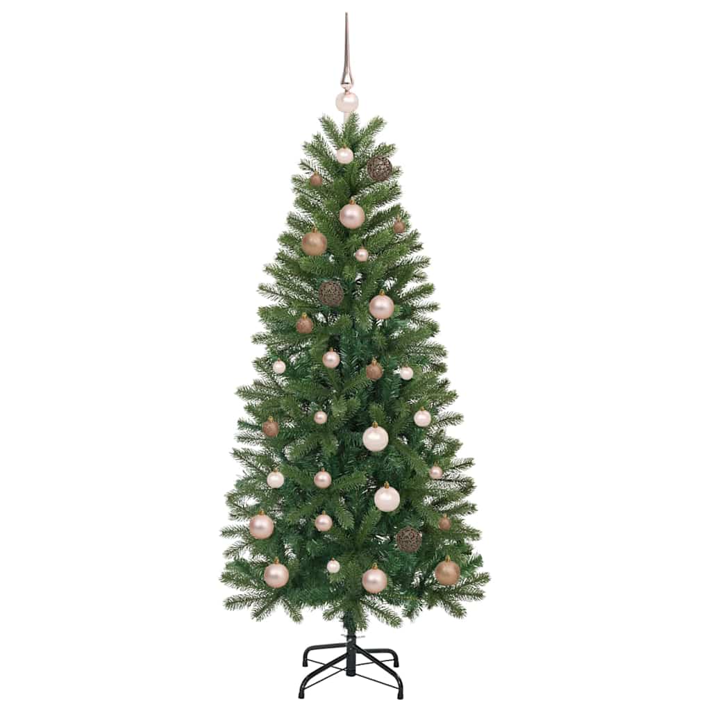Dirbtinė Kalėdų eglutė su 150 LED Žalia 150 cm PE ir PVC