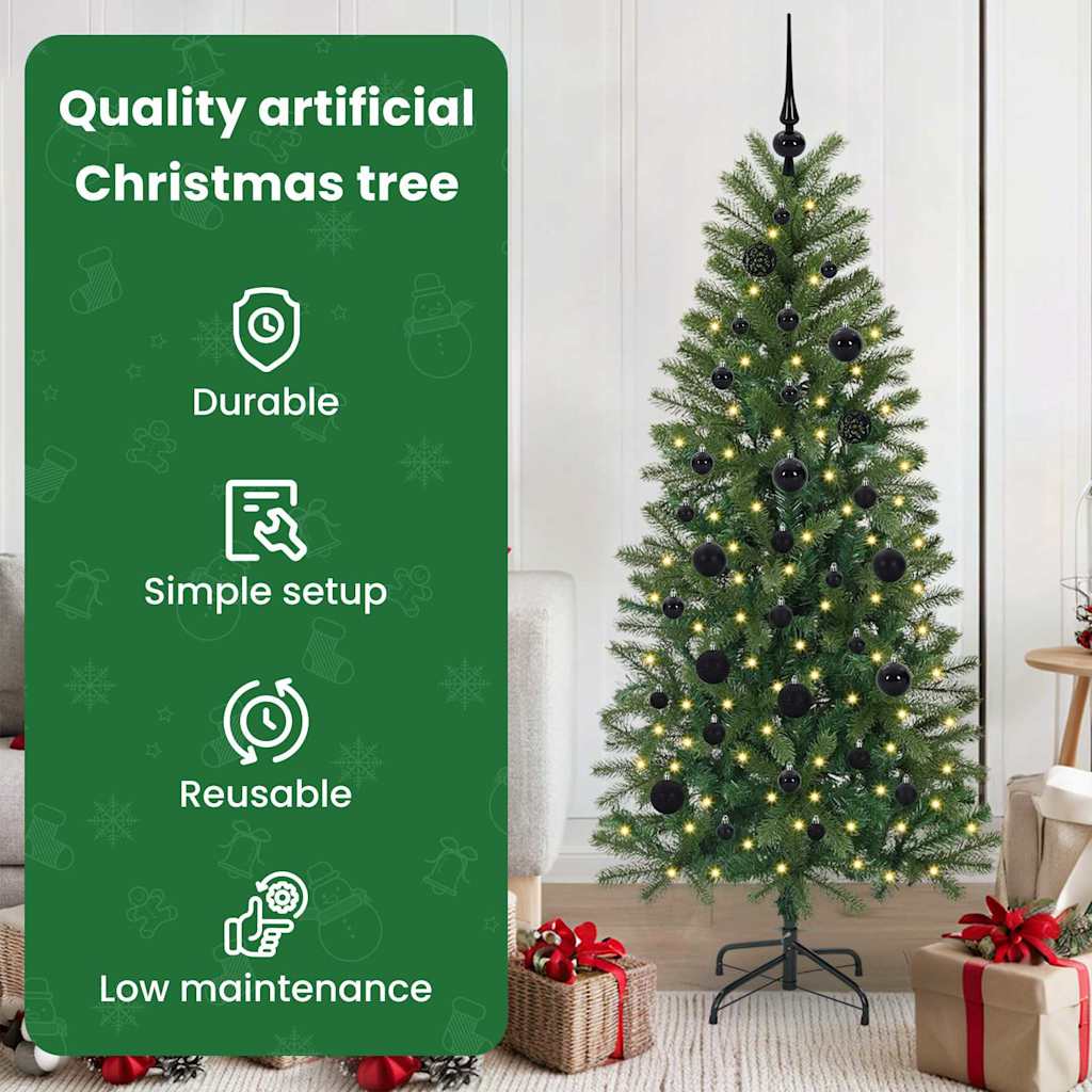 Dirbtinė Kalėdų eglutė PINE HORIZON, su 150 LED Žalia 150 cm.  ir