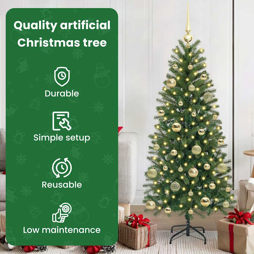 Dirbtinė Kalėdų eglutė PINE HORIZON, su 150 LED Žalia 150 cm.  ir